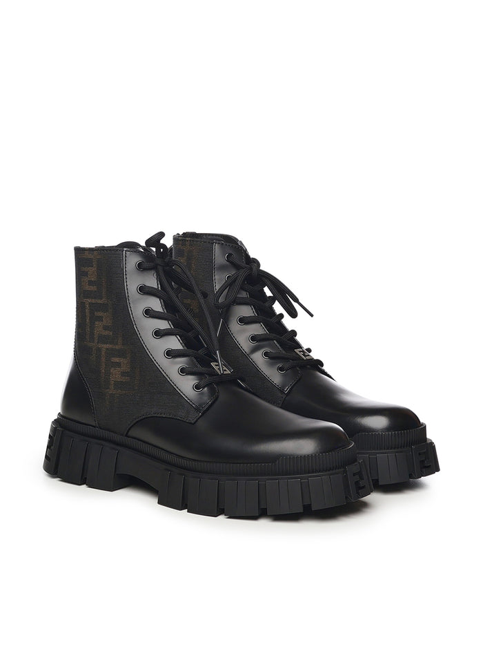 Fendi Boots Ner+tab.nero Ner+ner Vit+interno:vit