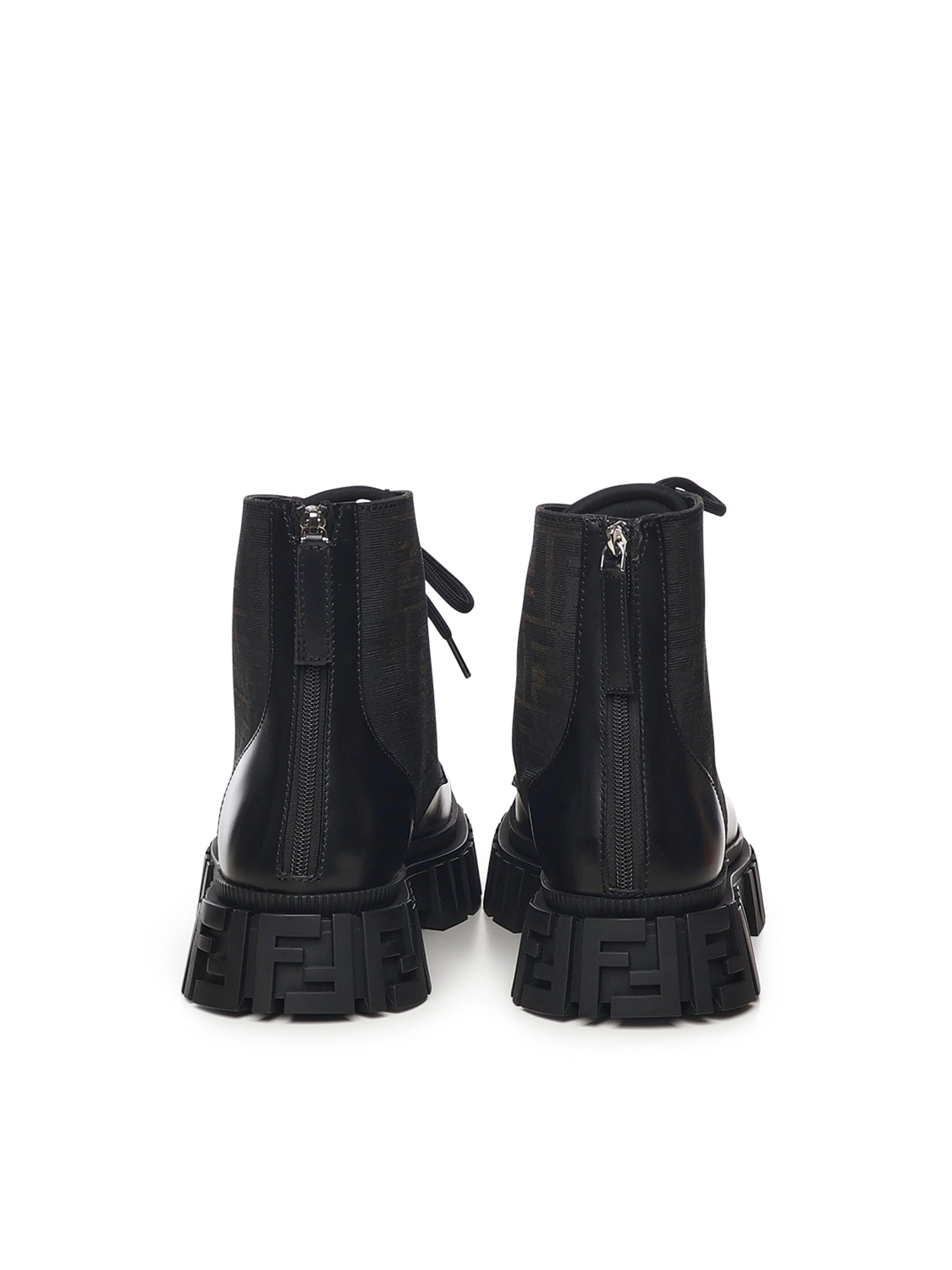 Fendi Boots Ner+tab.nero Ner+ner Vit+interno:vit