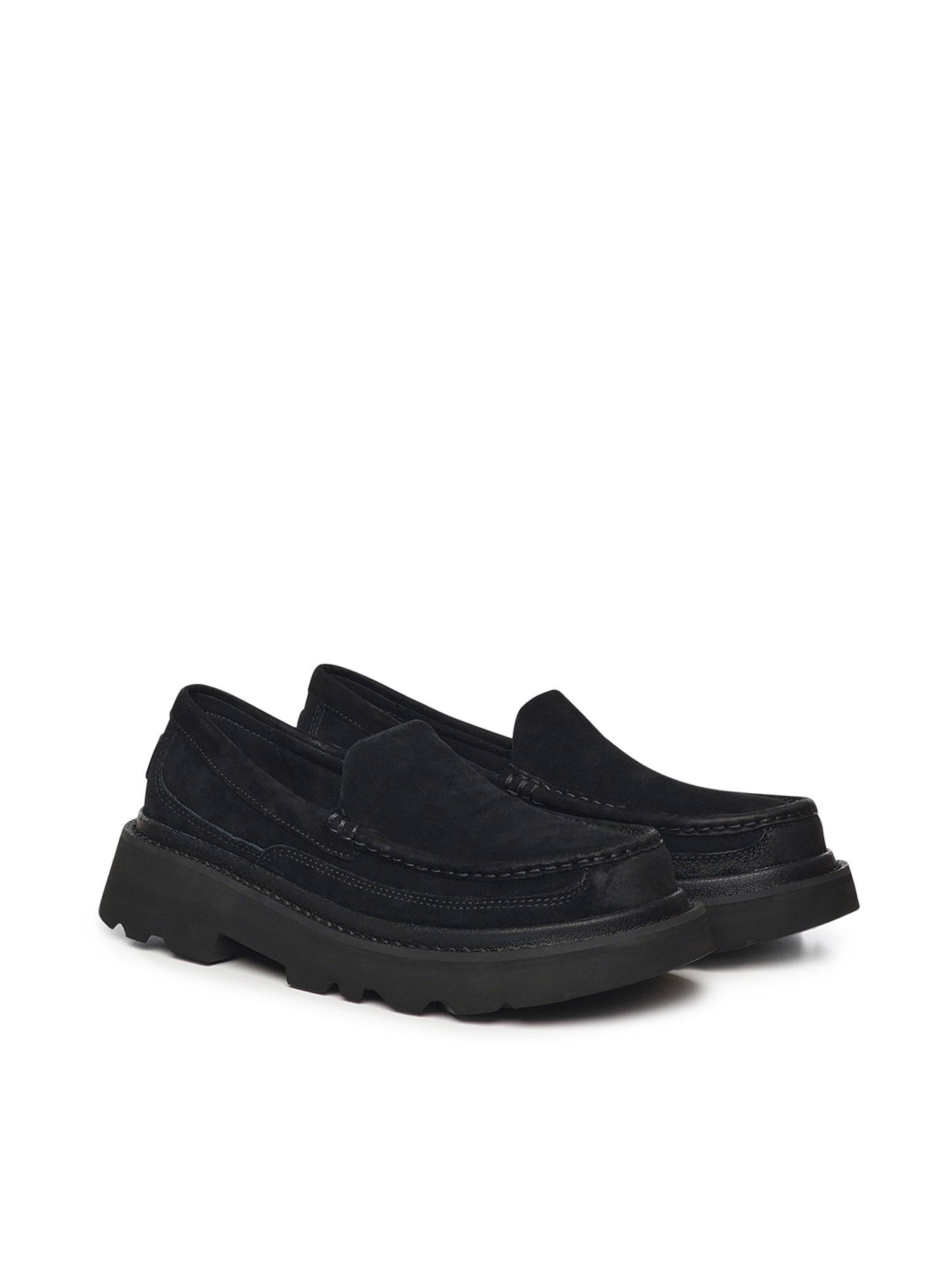 UGG Flat shoes Black Leather