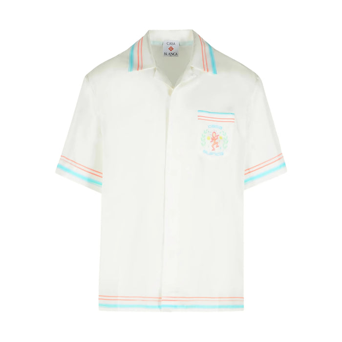 Shirt Casablanca White Silk: 100