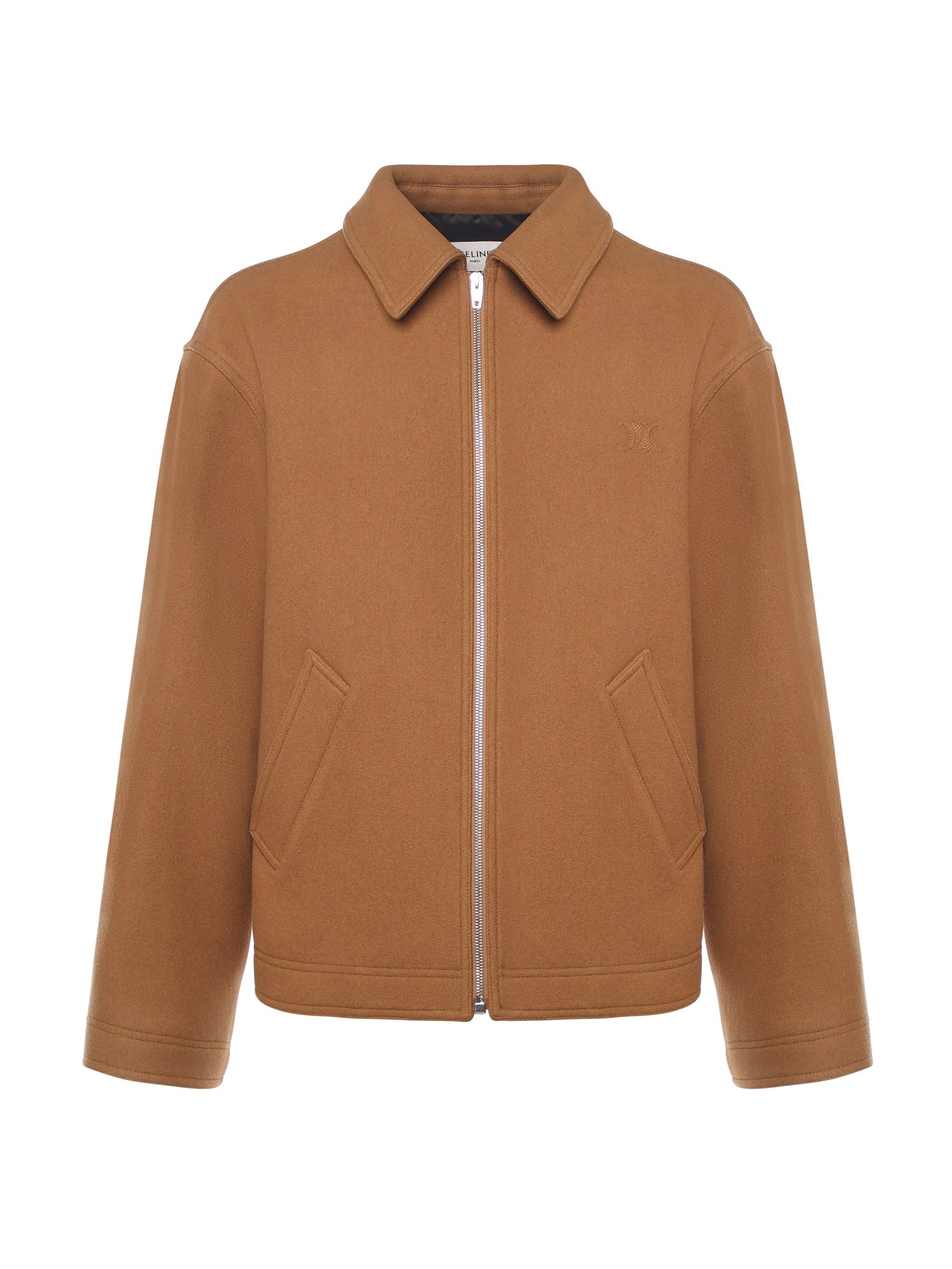 Céline Jackets Brown Wool