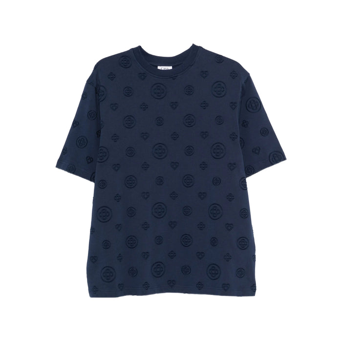 T-Shirt Casablanca Blue Organic Cotton: 100. T-shirts