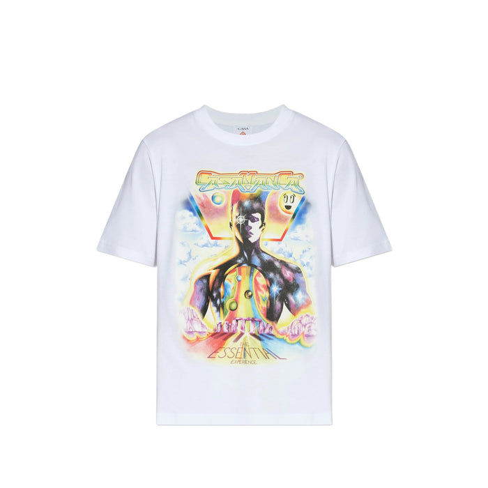 T-Shirt Casablanca White Cotton: 100. T-shirts