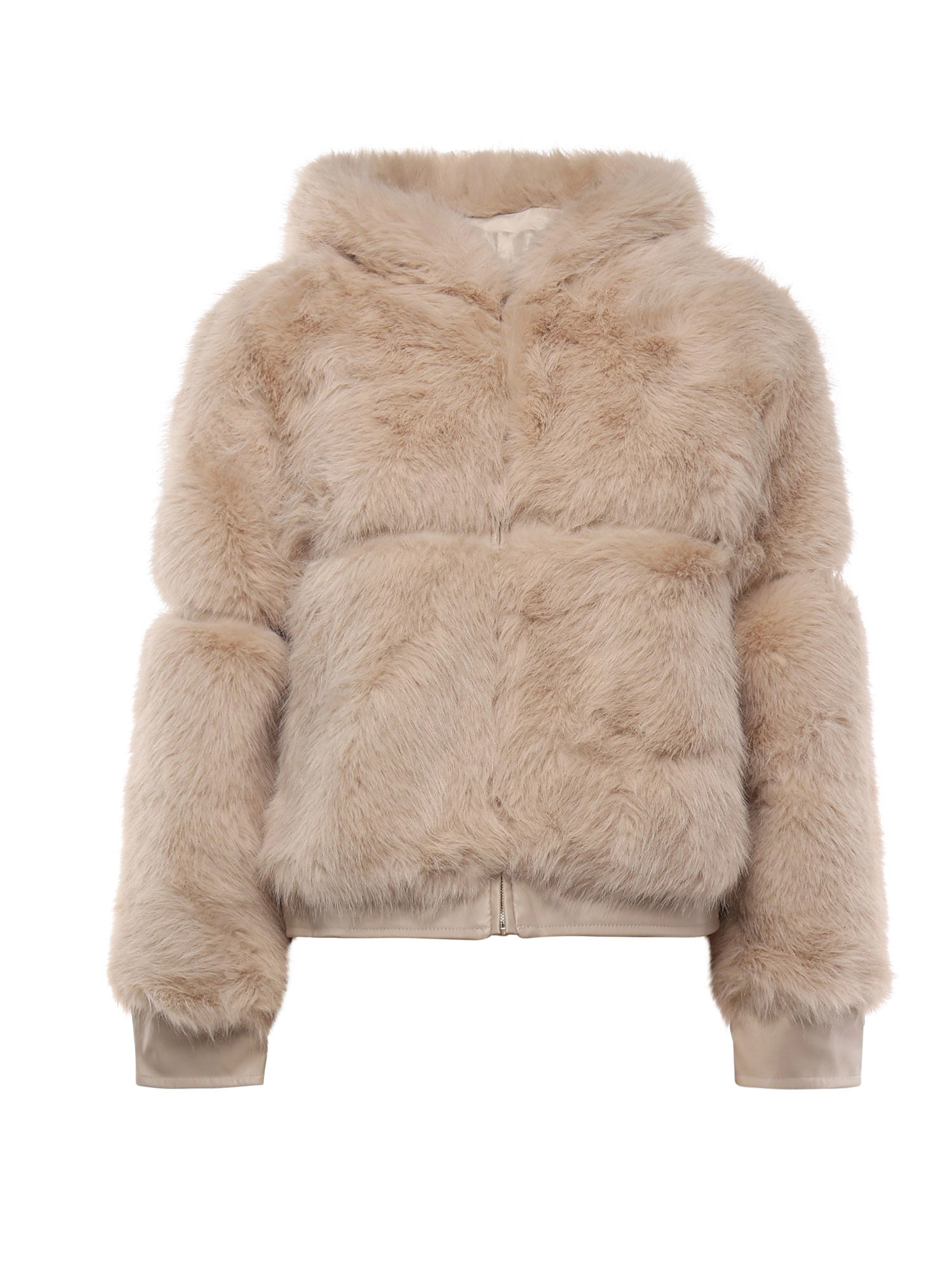 V° 73 Coats Beige Polyester