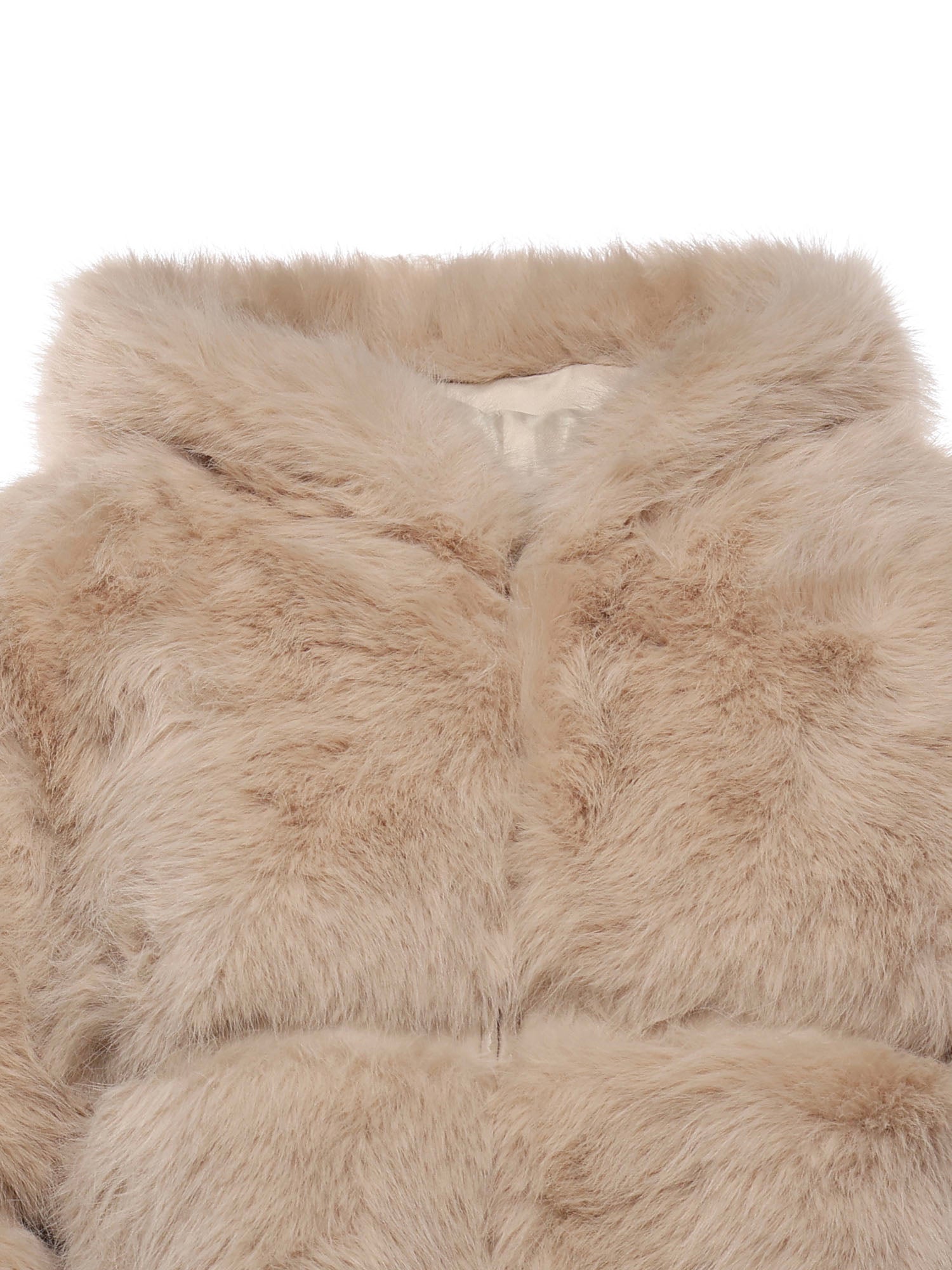 V° 73 Coats Beige Polyester
