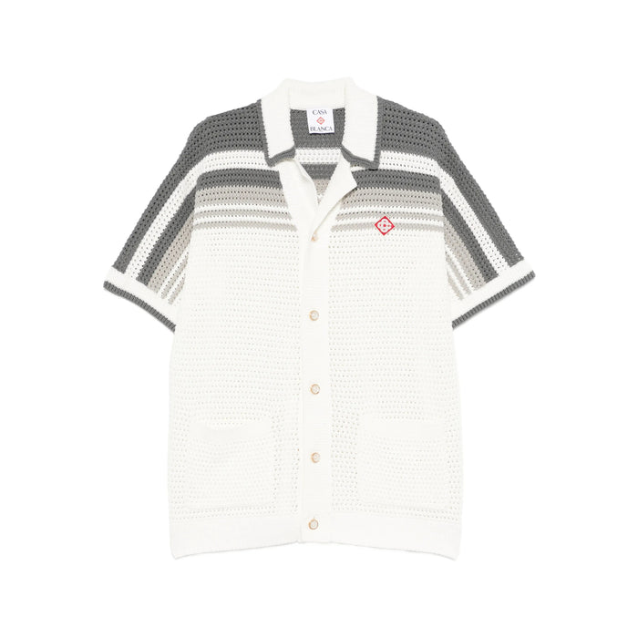 Shirt Casablanca White/grey Cotton: 100