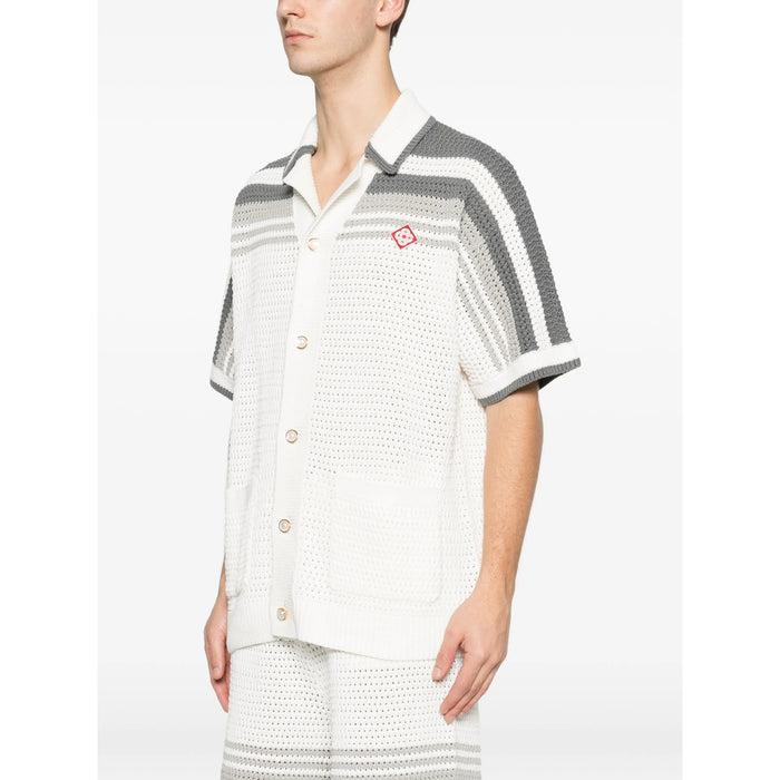 Shirt Casablanca White/grey Cotton: 100