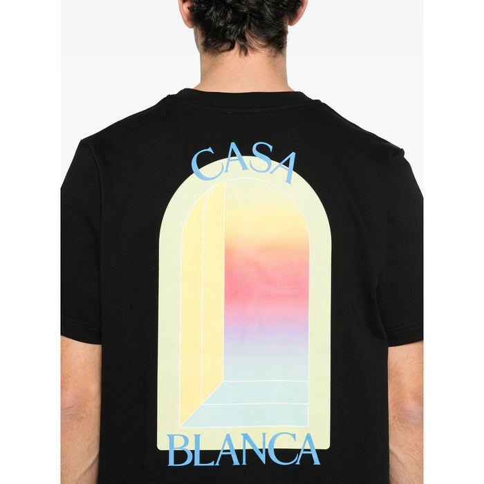 T-Shirt Casablanca Black Cotton: T-shirts