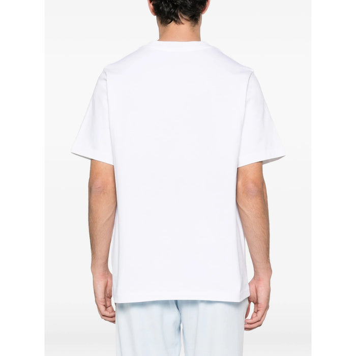 T-Shirt Casablanca White/blue Cotton: 100. T-shirts
