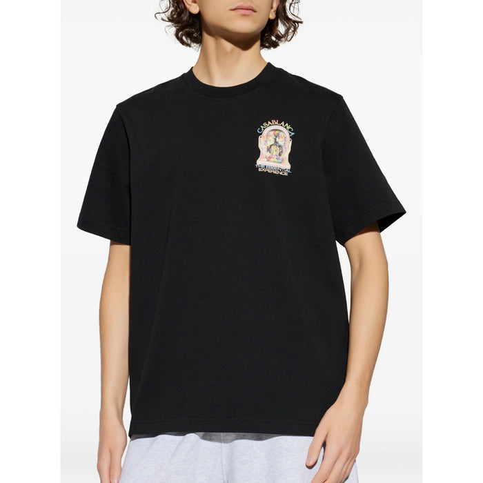T-Shirt Casablanca Black Organic Cotton: 100. T-shirts