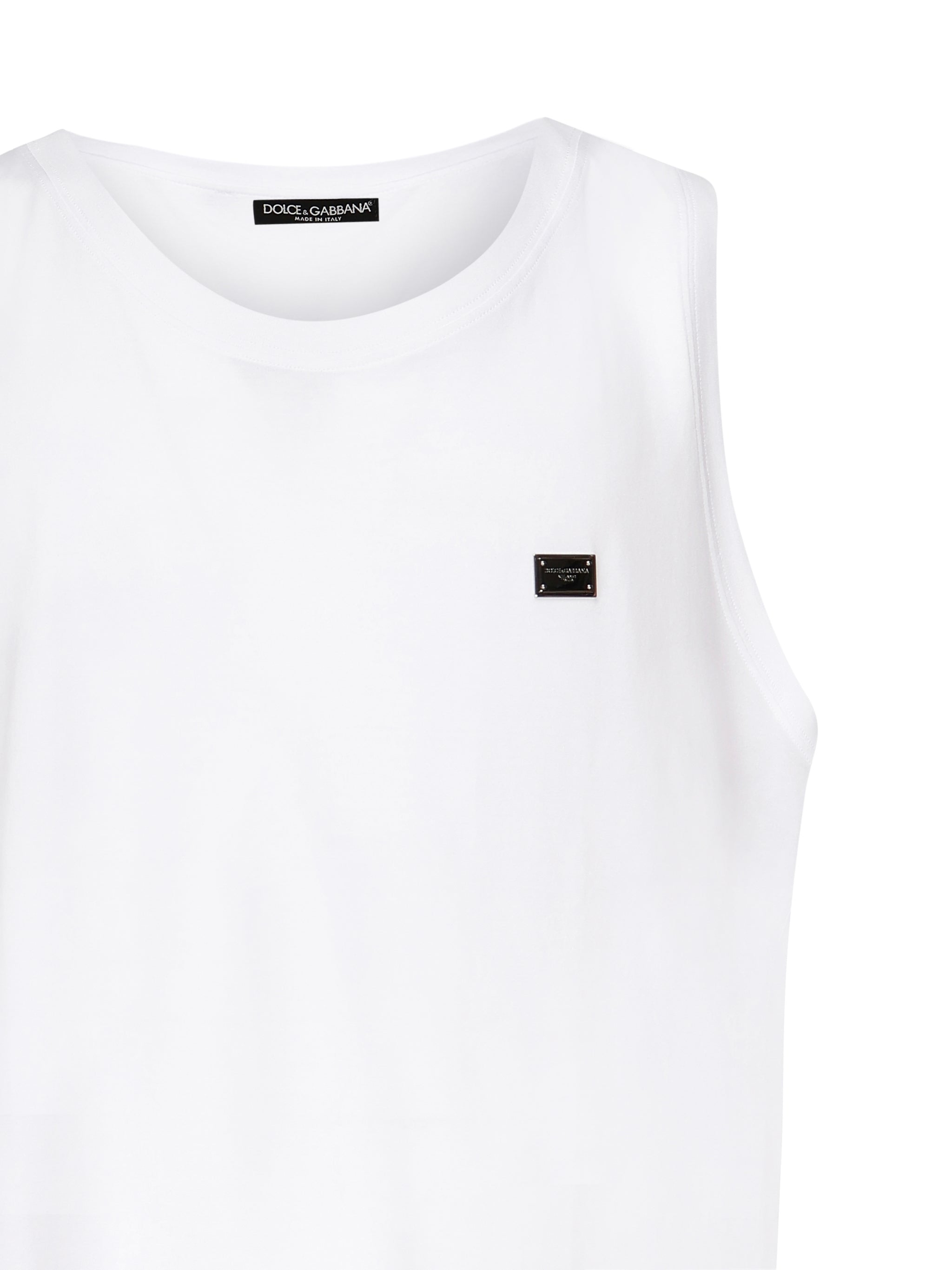 Dolce & Gabbana Top White Cotton