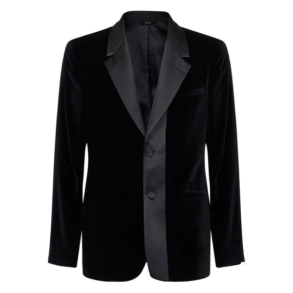 Dinner Jacket Black Silk Blend Outer: Suit &