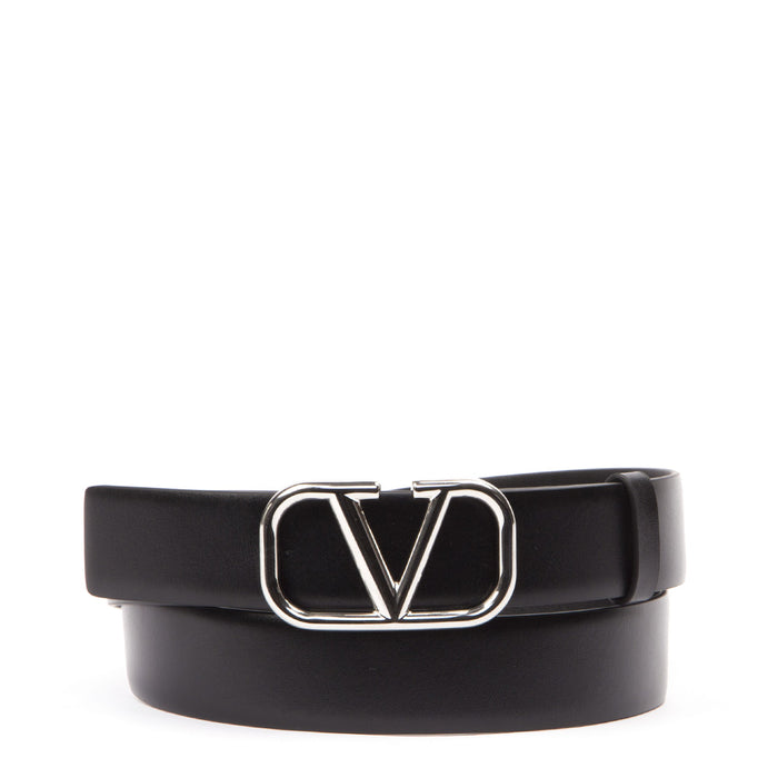 Valentino Garavani Belts Black Calfskin