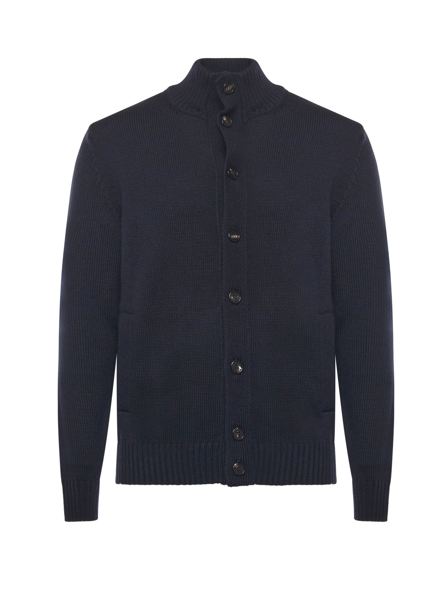 Zanone Sweaters Blue Virgin Wool