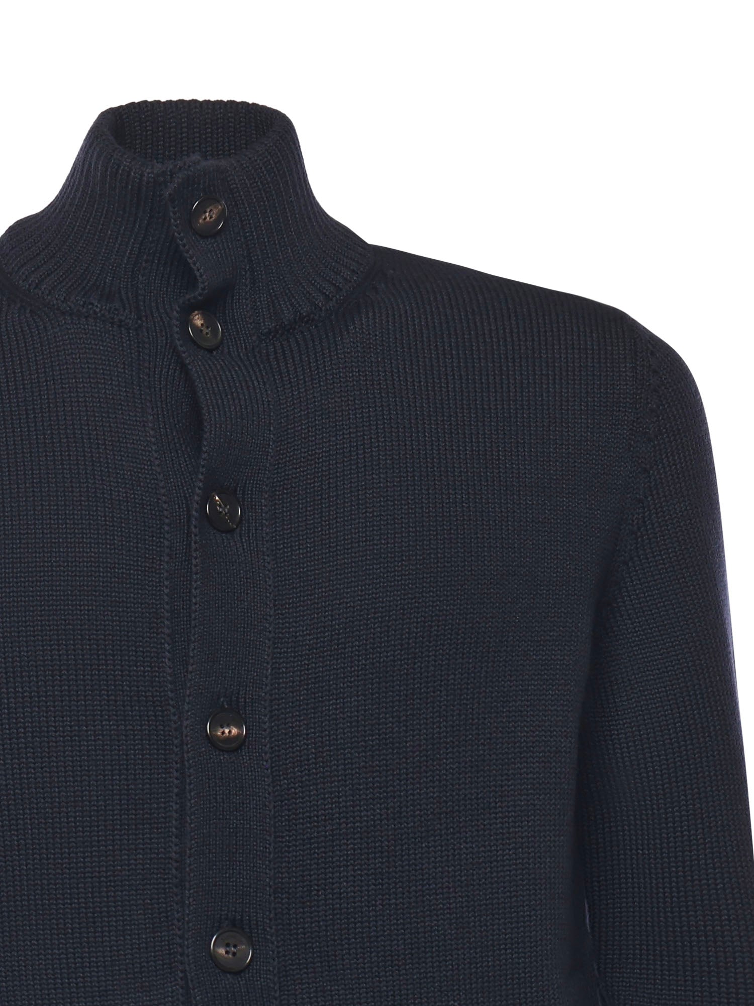 Zanone Sweaters Blue Virgin Wool