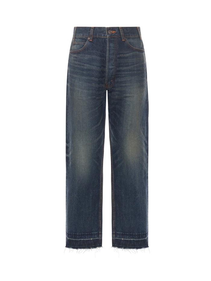 Céline Jeans Vintage Sapphire Cotton