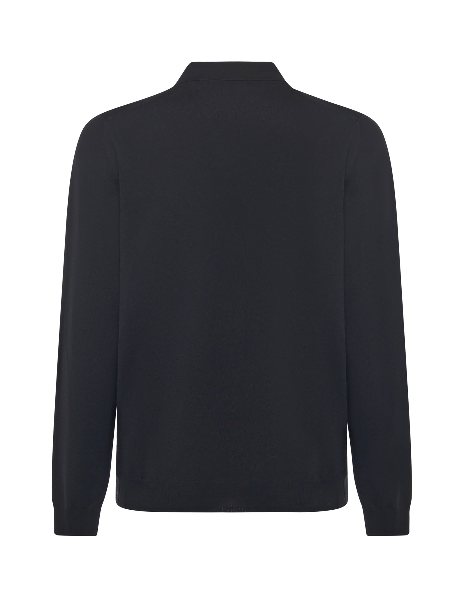 Zanone T-shirts and Polos Black Virgin Wool
