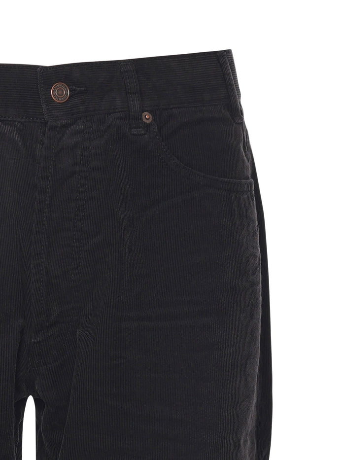 Céline Jeans Black Robin''s Rinse Destroyed Cotton