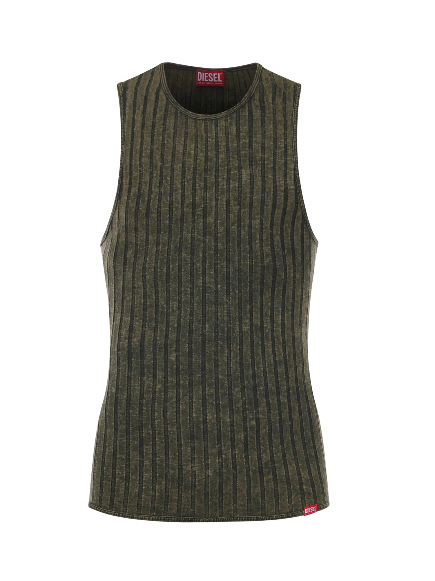 Diesel T-Shirts And Polos Green Cotton