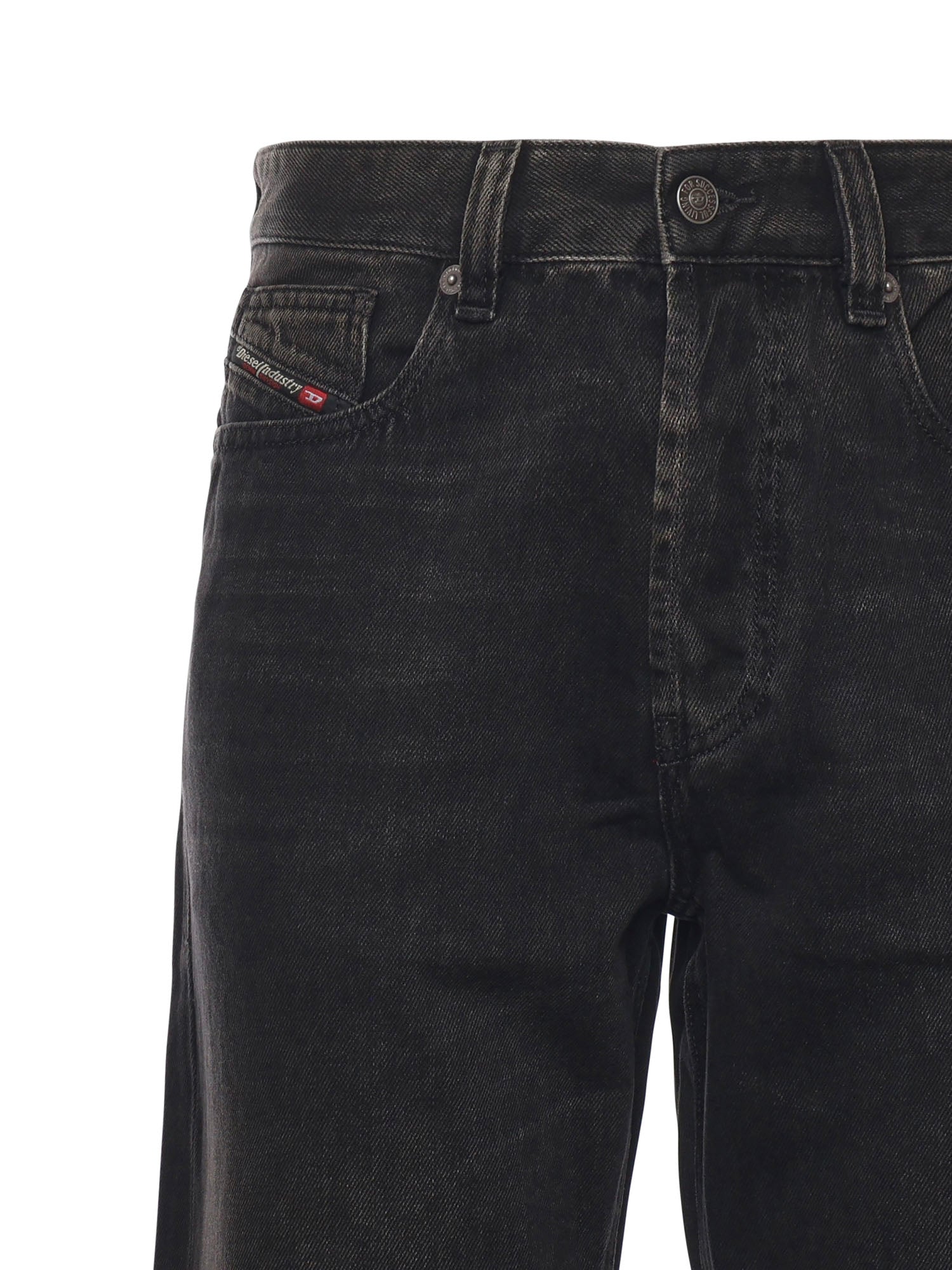 Diesel Jeans Black/dark Grey Cotton