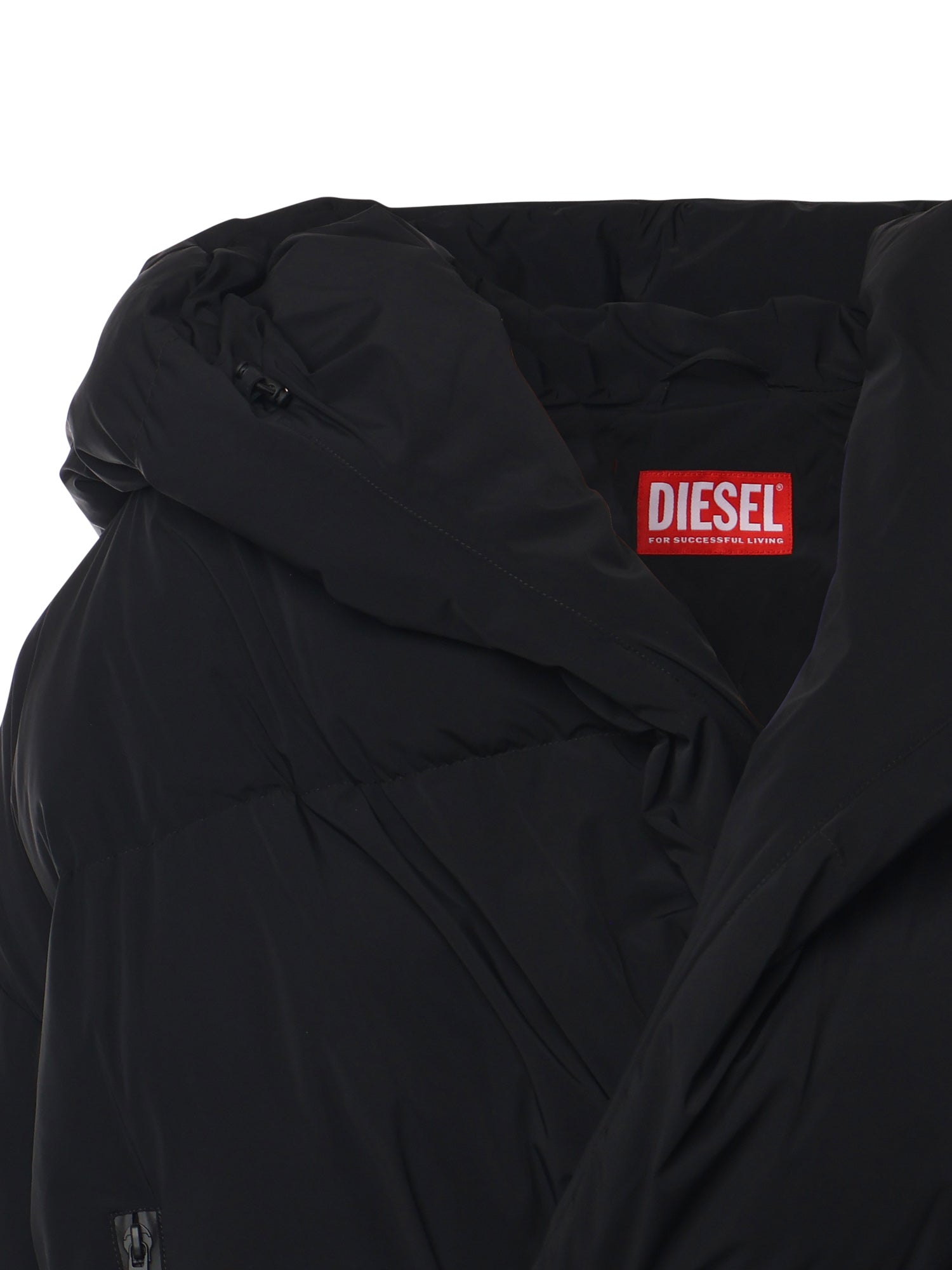 Diesel Coats Black Polyamide