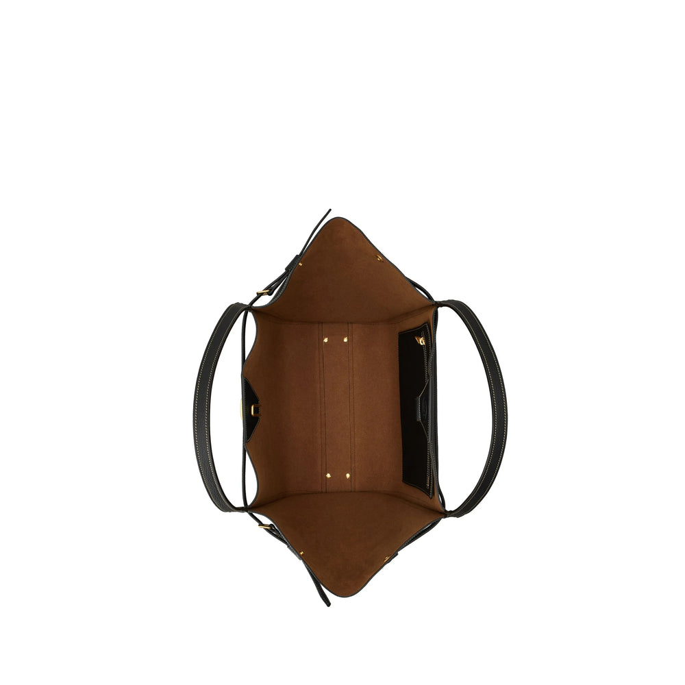 Bag Tods Black Calf Leather: 100