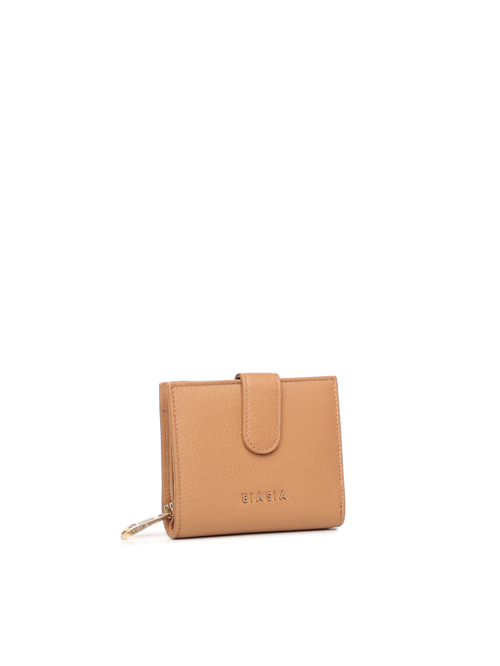 Biasia Wallets Camel Leather