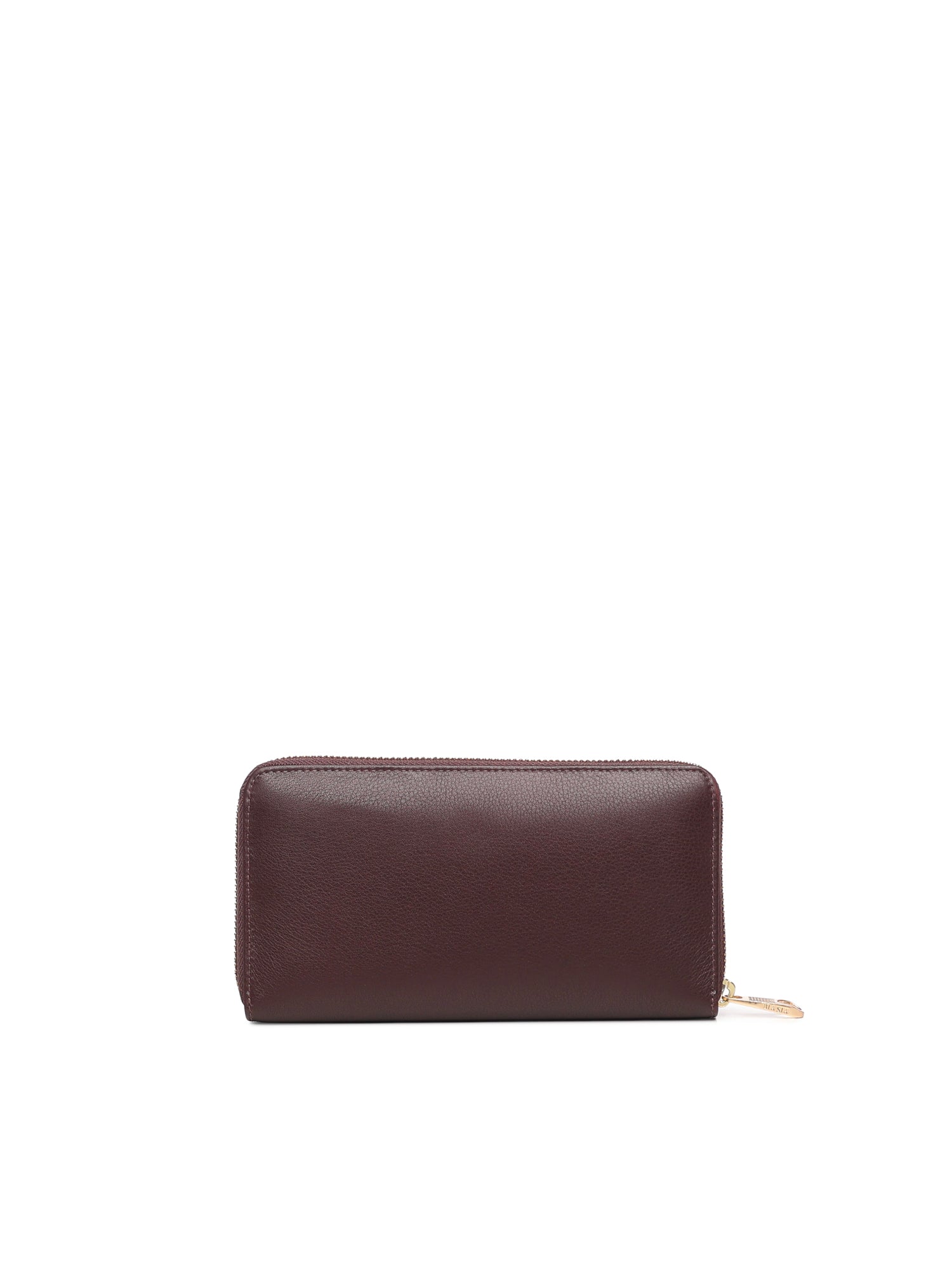 Biasia Wallets Plum Leather