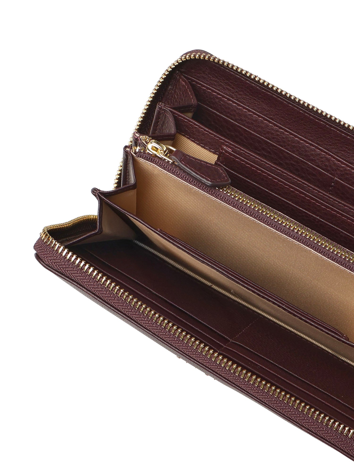 Biasia Wallets Plum Leather