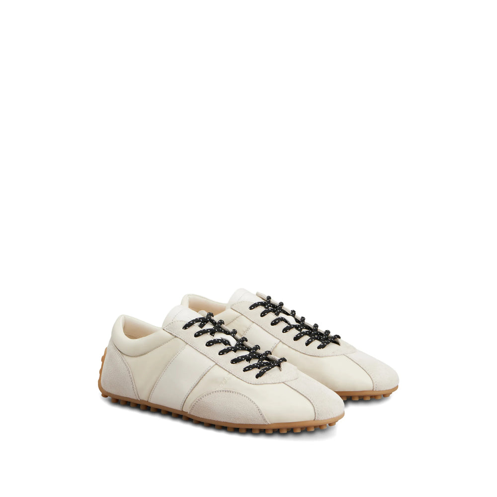 Sneakers Tods Neutrals Calf Leather: 45