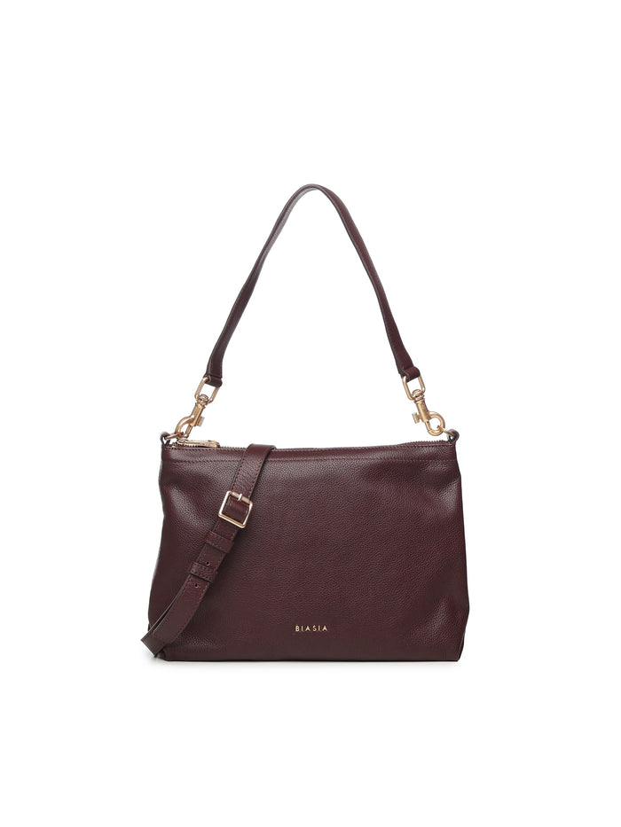 Biasia Bags Plum Leather