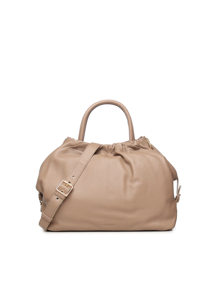 Biasia Bags Taupe Leather