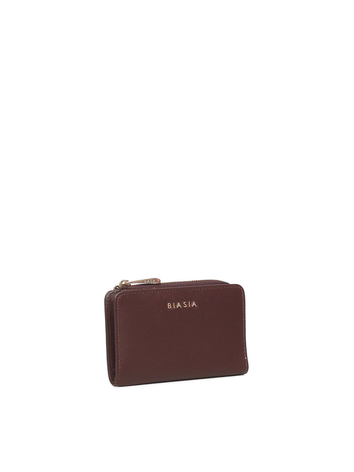 Biasia Wallets Dark Brown Leather