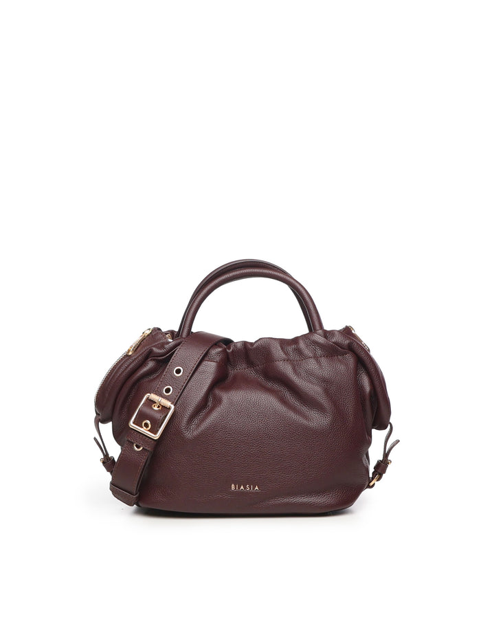 Biasia Bags Plum Leather