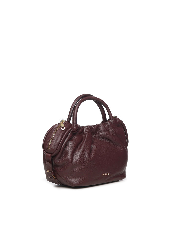 Biasia Bags Plum Leather