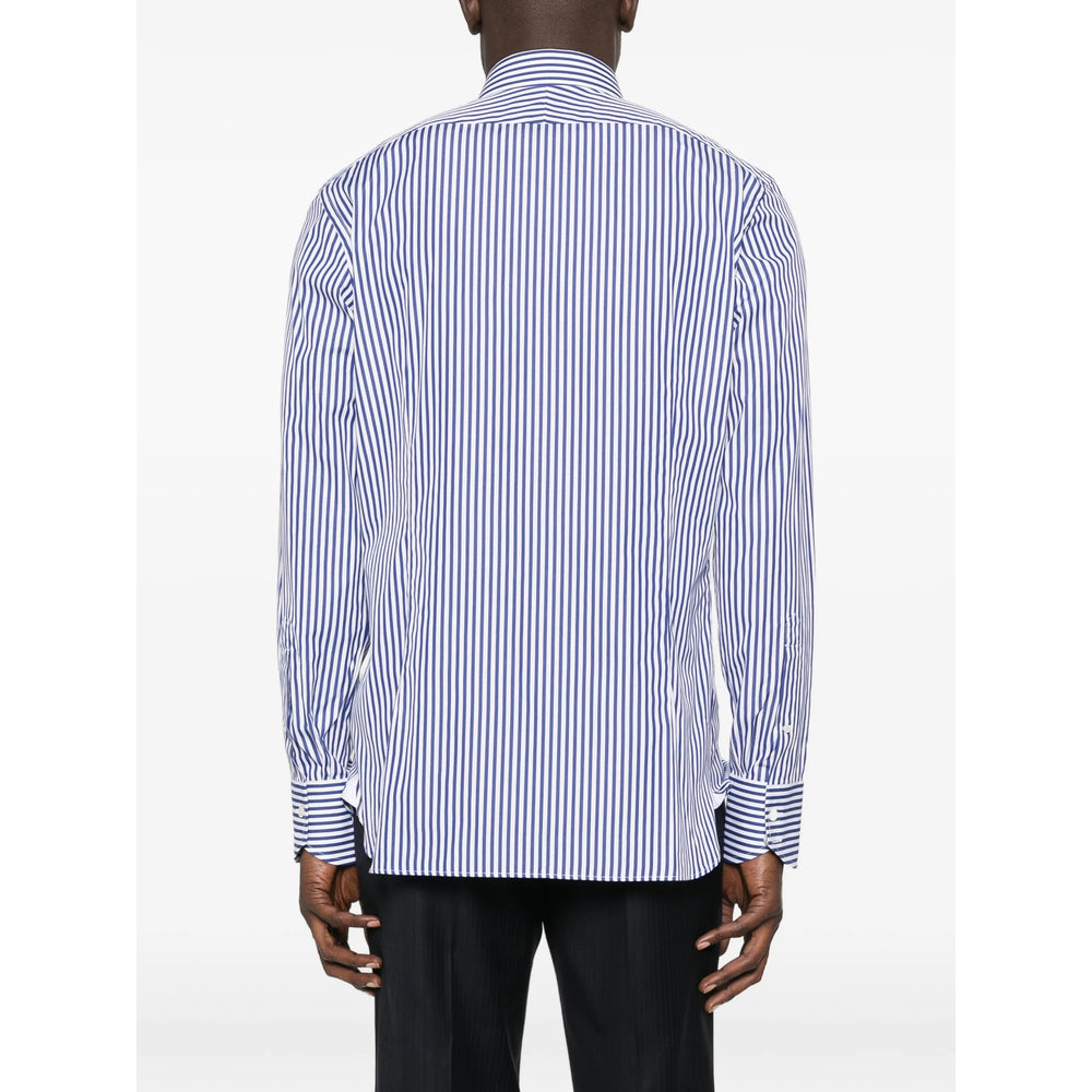 Shirt Tom Ford Blue/white Cotton: 100