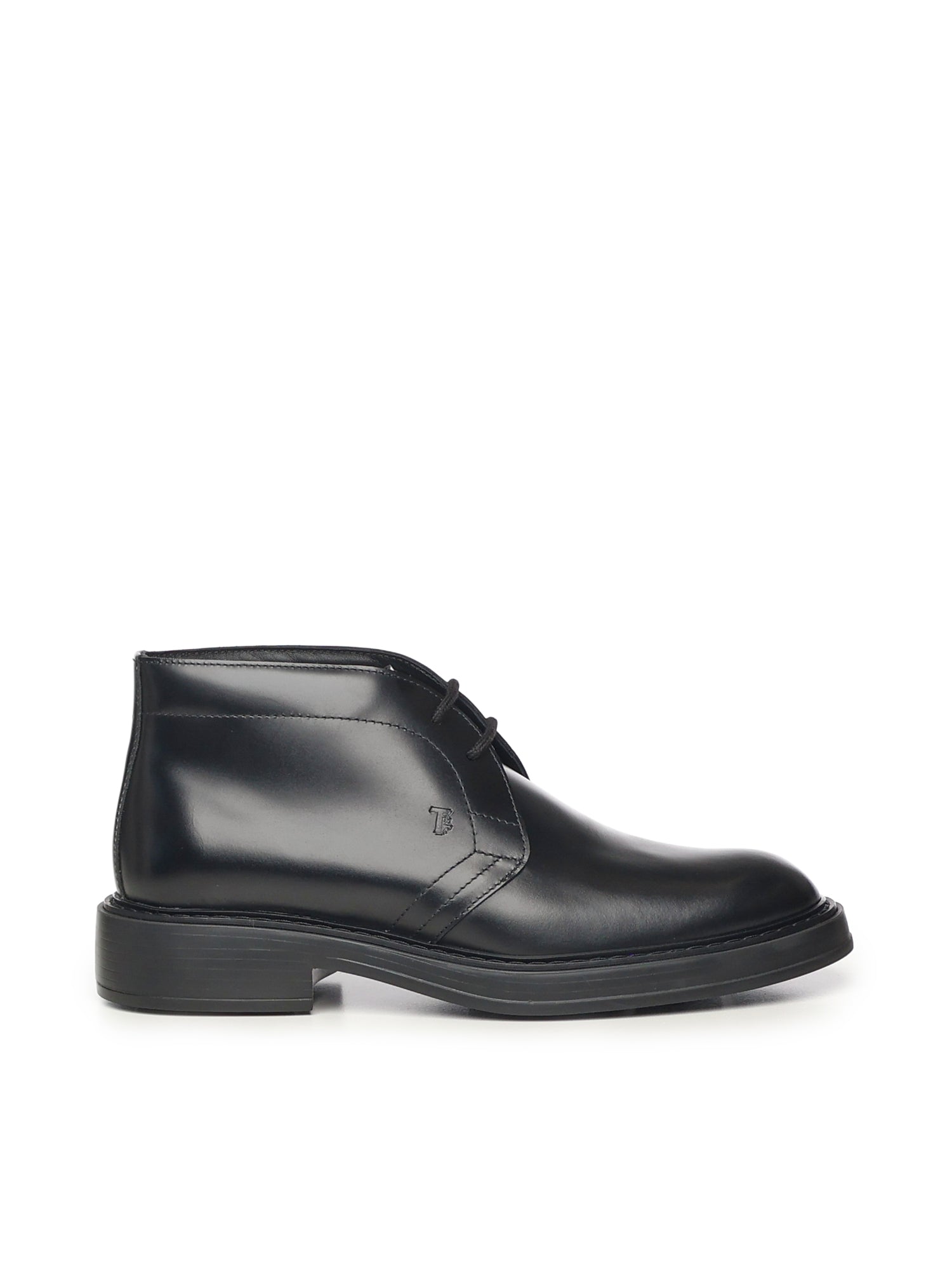 Tods Boots Black Calfskin