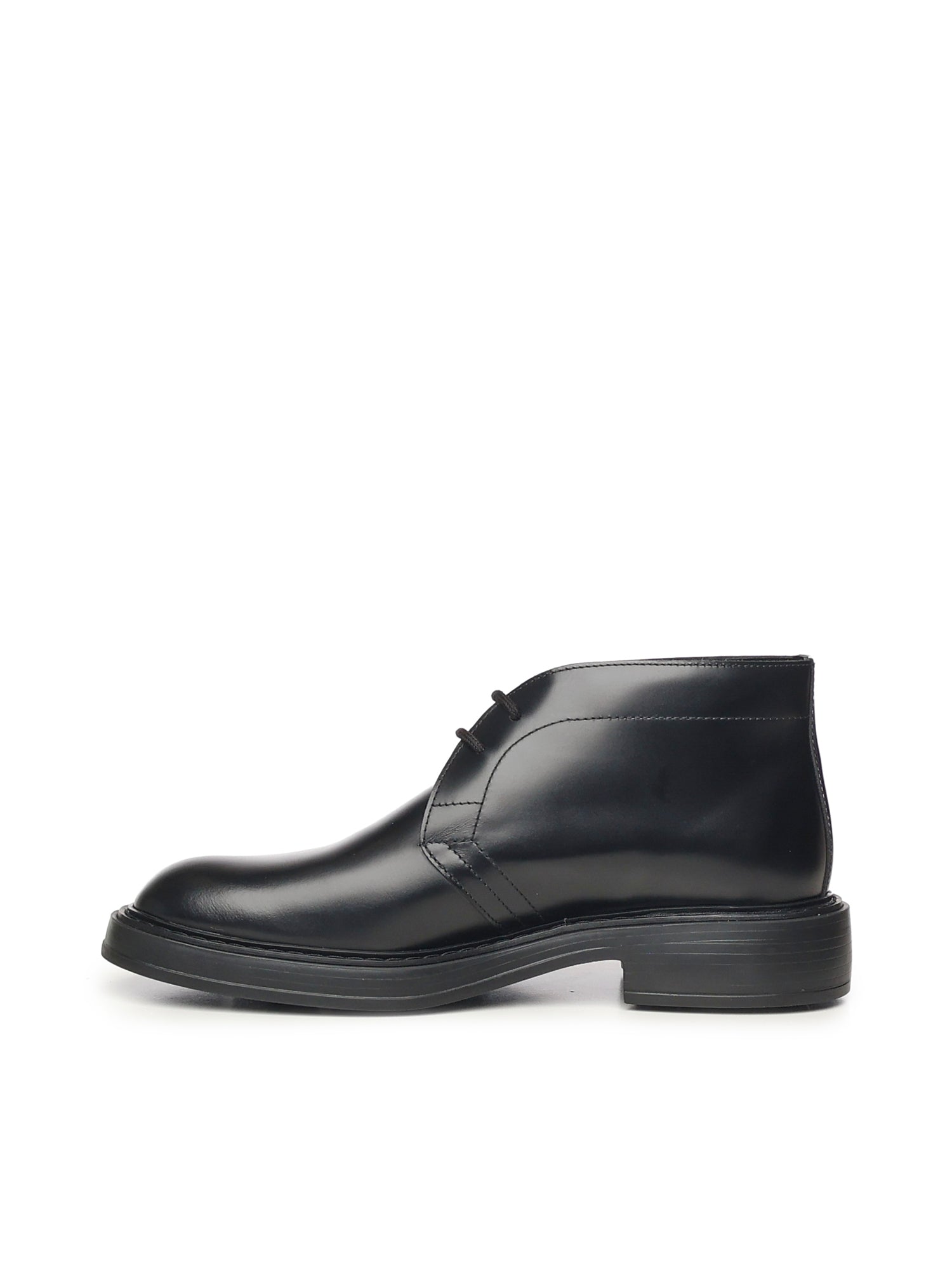 Tods Boots Black Calfskin