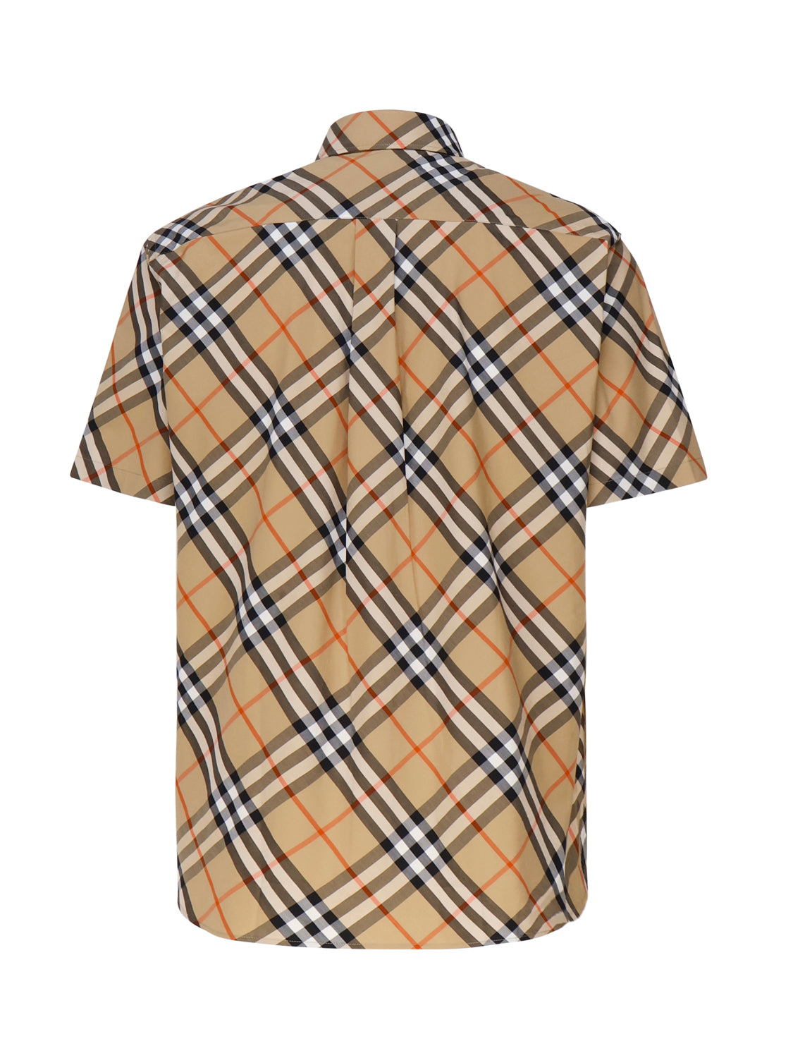 Burberry Shirts Beige Cotton