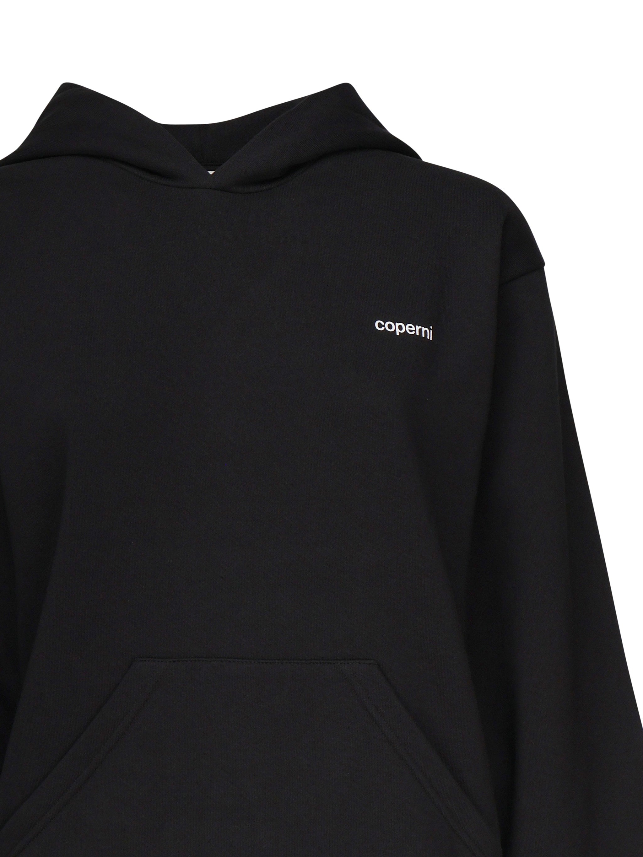 Coperni Sweaters Black Polyester Cotton