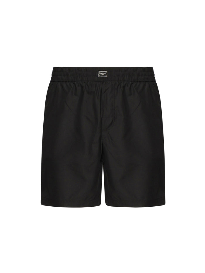 Dolce & Gabbana Sea clothing Black Polyamide Elastane