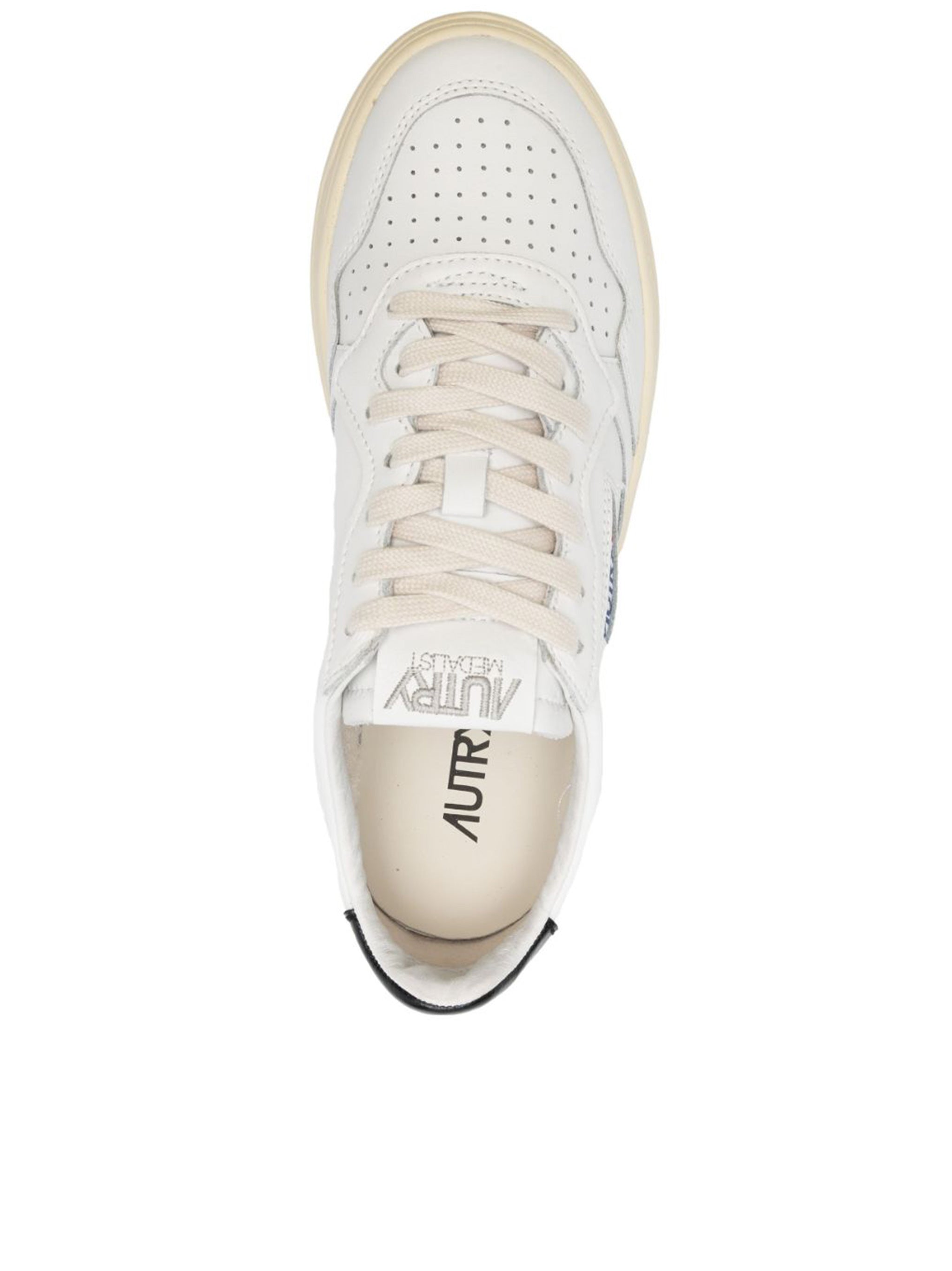 Medalist Low White Leather | Calzature