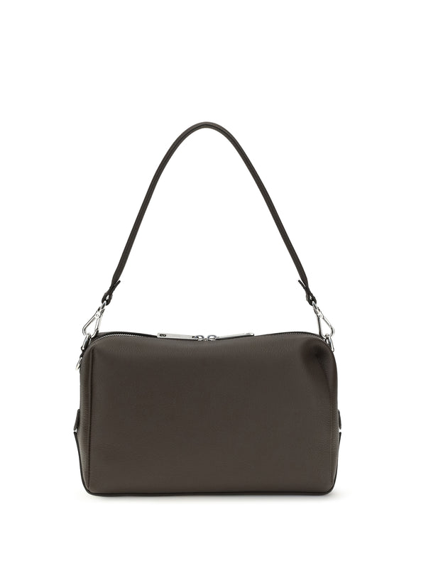 Fendi 100% Calf Leather Bos Taurus shoulder bag in brown
