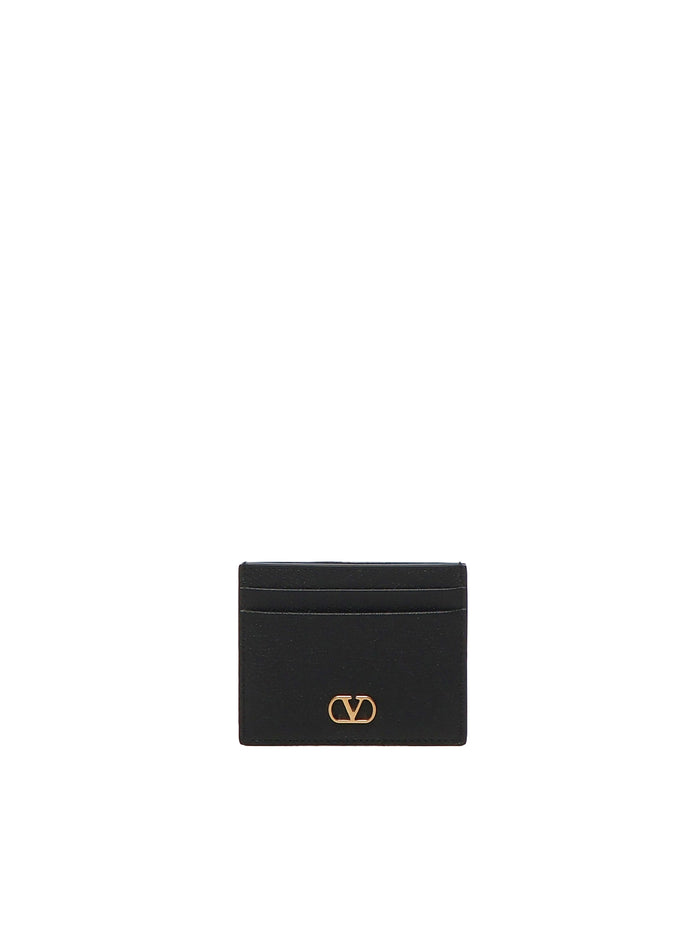 Valentino Garavani Wallets Black Calfskin