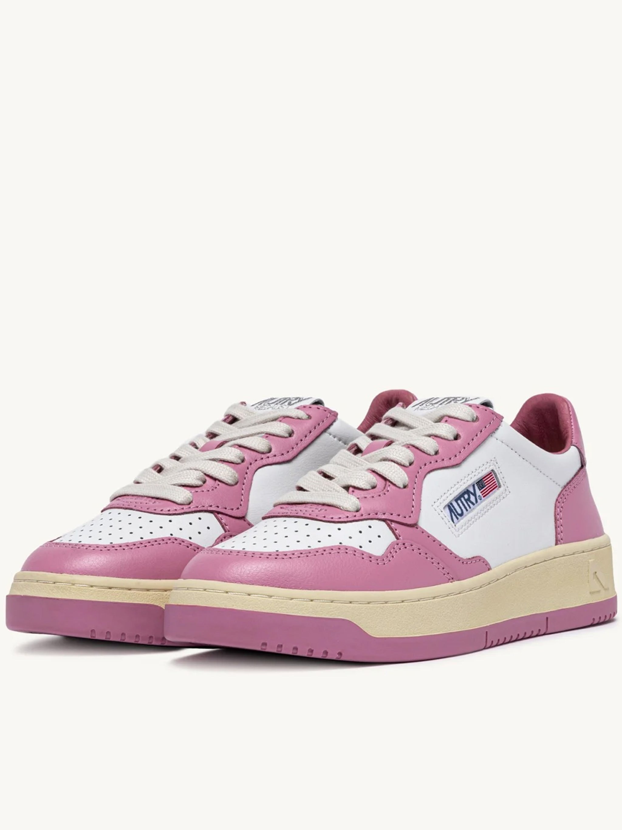 Medalist Low Pink & Purple Leather | Calzature
