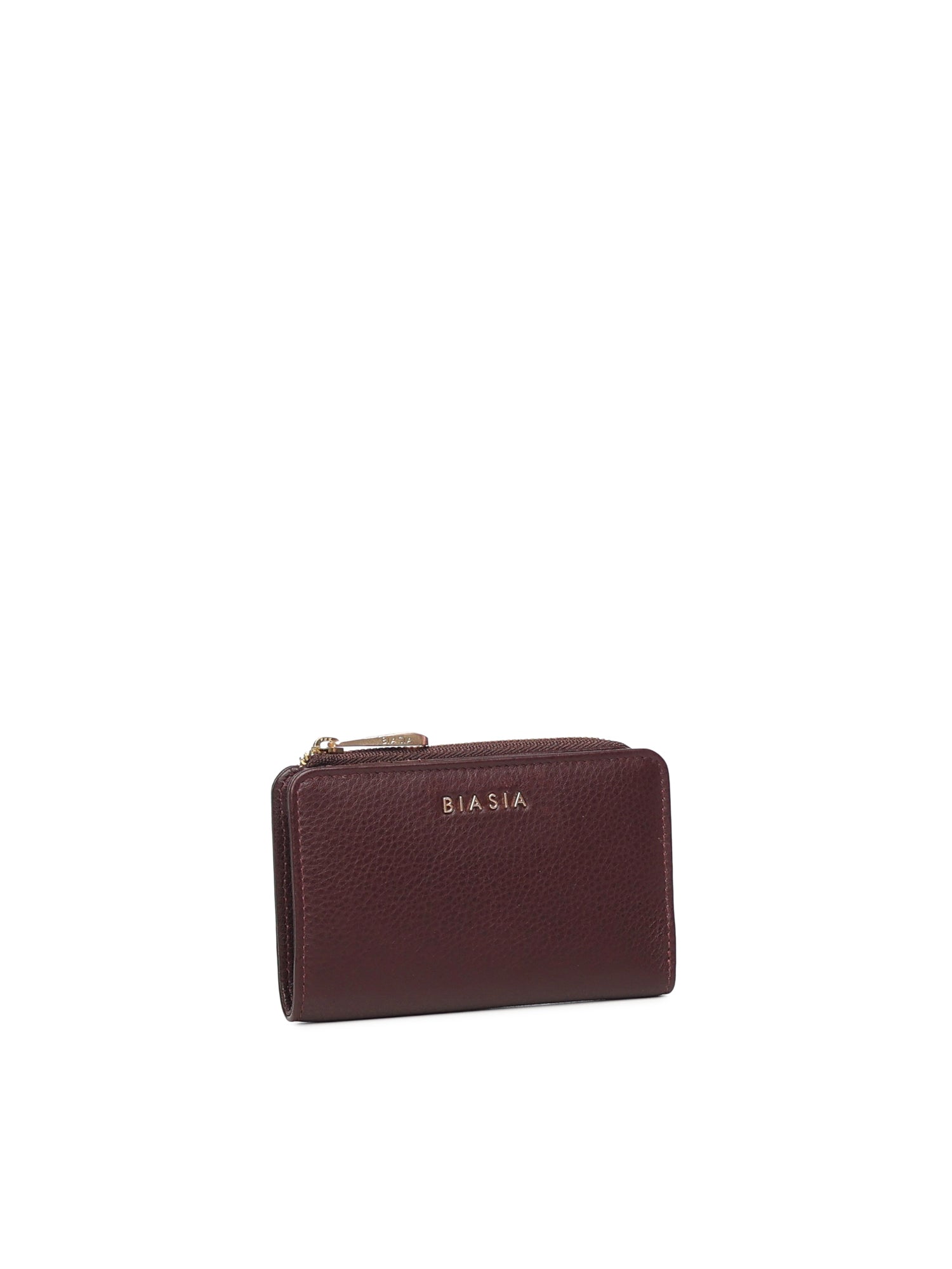BIASIA Wallets Plum Leather