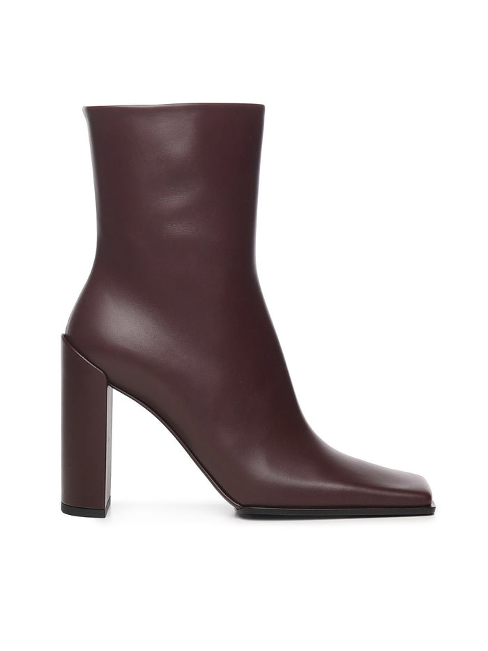 Alaia Boots Chocolat Calfskin