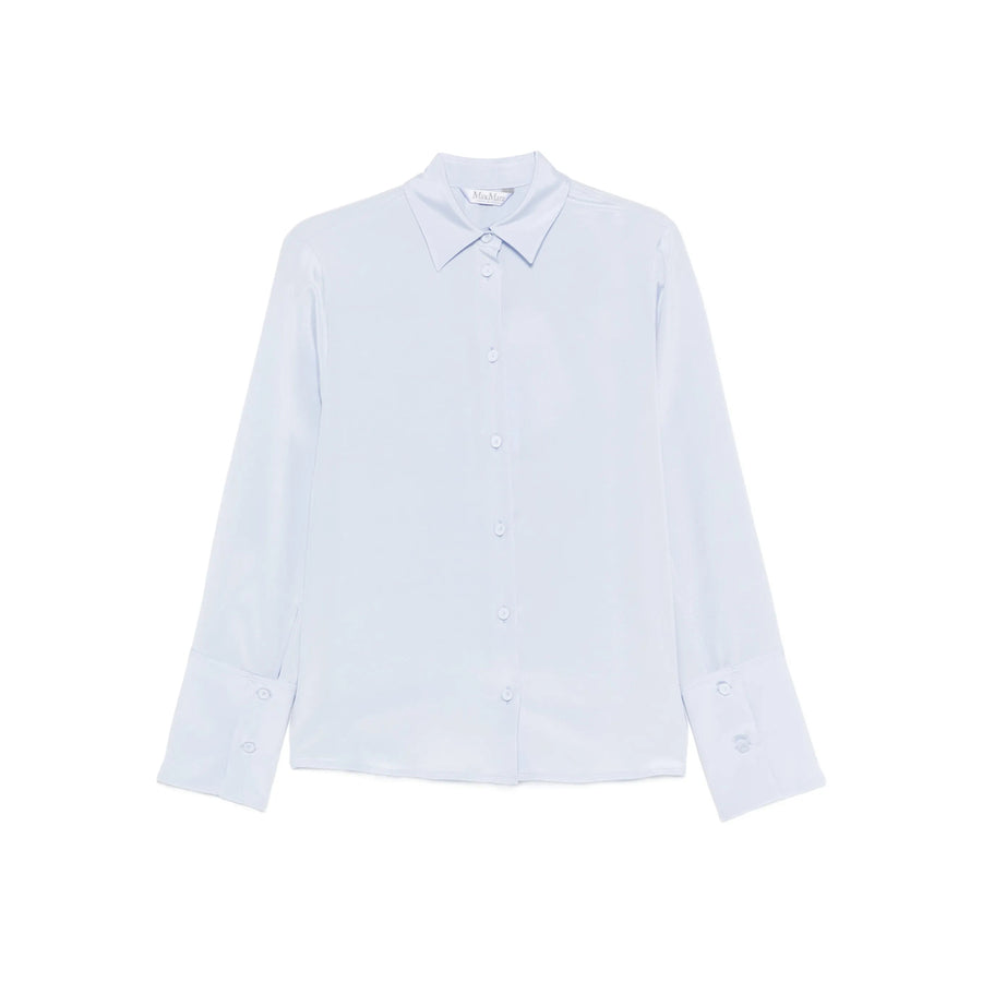 Shirt Blue Silk