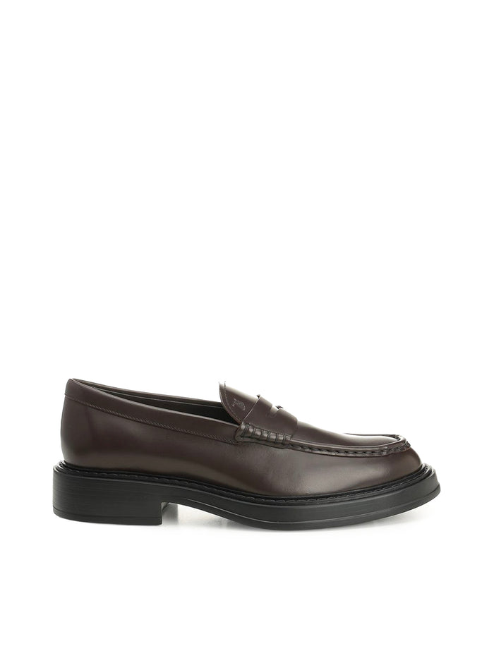 Tods Flat shoes Brown Calfskin
