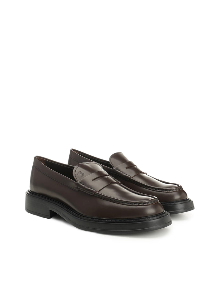 Tods Flat shoes Brown Calfskin